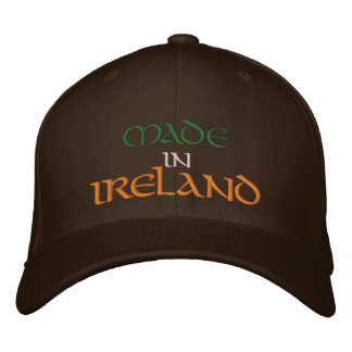 MADE IN IRELAND EMBROIDERED HAT