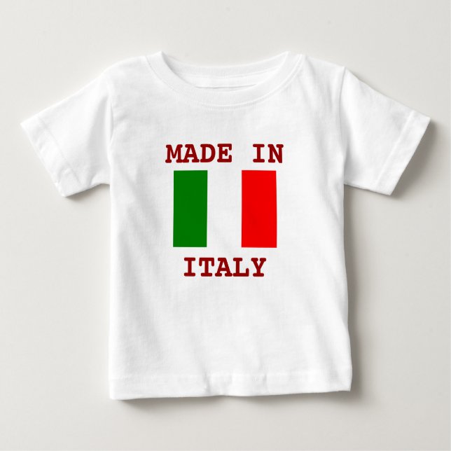 Made in Italy Baby T-Shirt (Front)