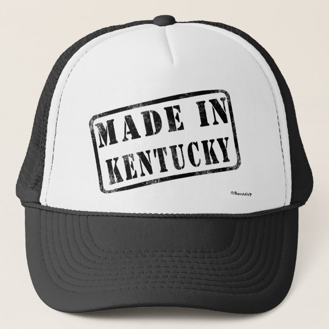 Made in Kentucky Trucker Hat (Front)