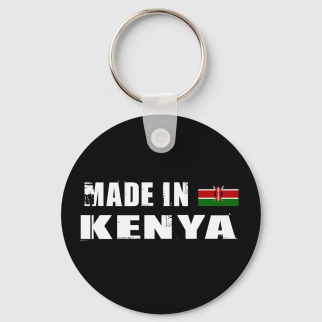 Made in Kenya Key Ring (Front)
