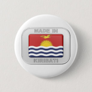 Made in Kiribati 6 Cm Round Badge