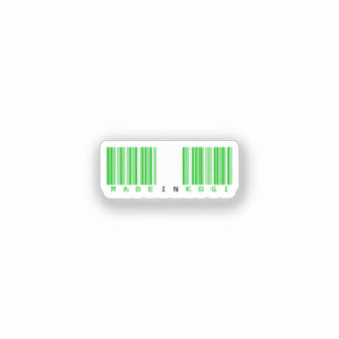 Made in Kogi State Barcode Flag