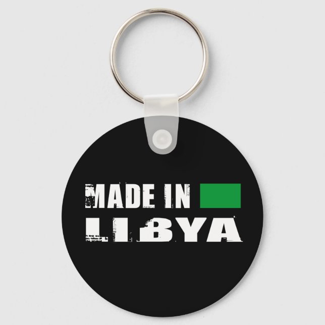 Made in Libya Key Ring (Front)