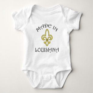 Made In Louisiana Baby Bodysuit