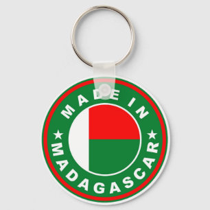 made in madagascar country flag product label key ring