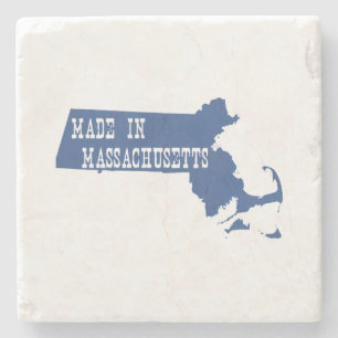 Made In Massachusetts Stone Coaster