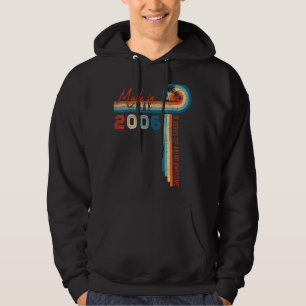 Made In May 2006 16 Birthday 16 Years Old Vintage Hoodie