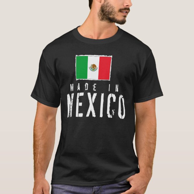 Made In Mexico - dark T-Shirt (Front)