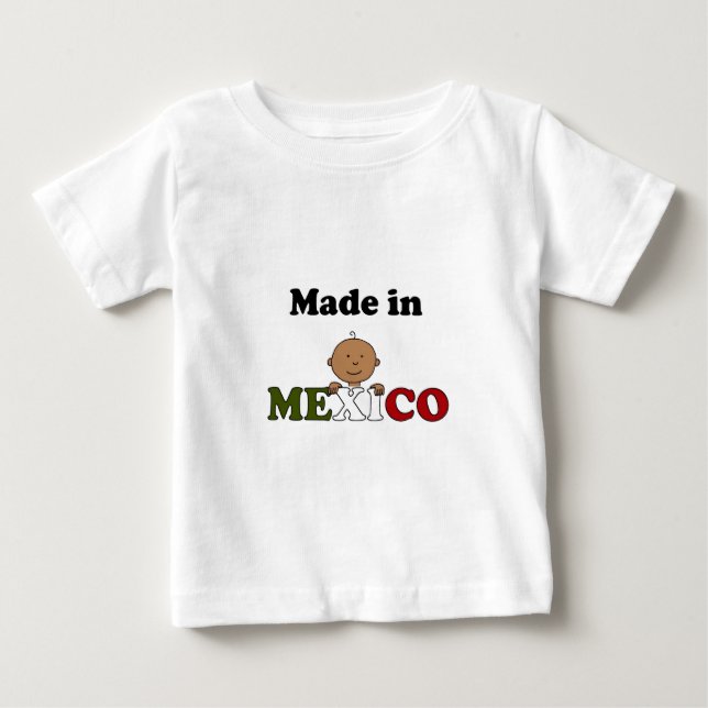 made in mexico ethnic t-shirt (Front)