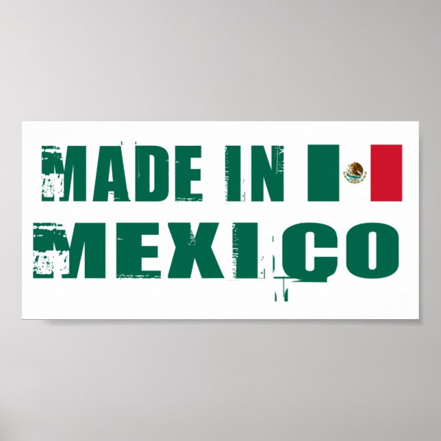 Made in Mexico Poster (Front)