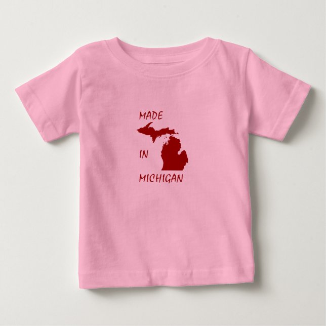 Made In Michigan T-shirt (Front)