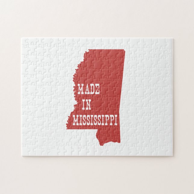 Made In Mississippi Jigsaw Puzzle (Horizontal)