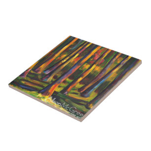 Made in Montana artwork on art tiles
