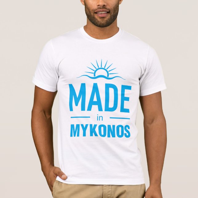 MADE IN MYKONOS T-Shirt (Front)
