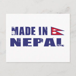 Made in Nepal Postcard