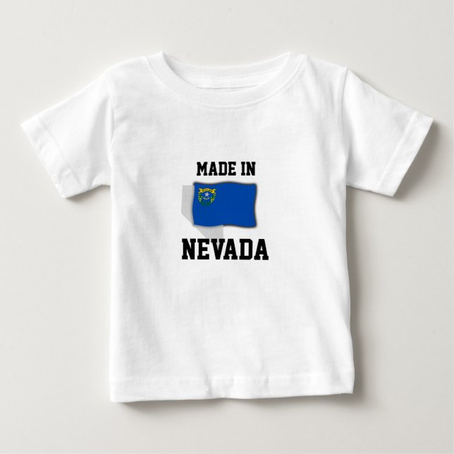 Made in Nevada Baby T-Shirt (Front)