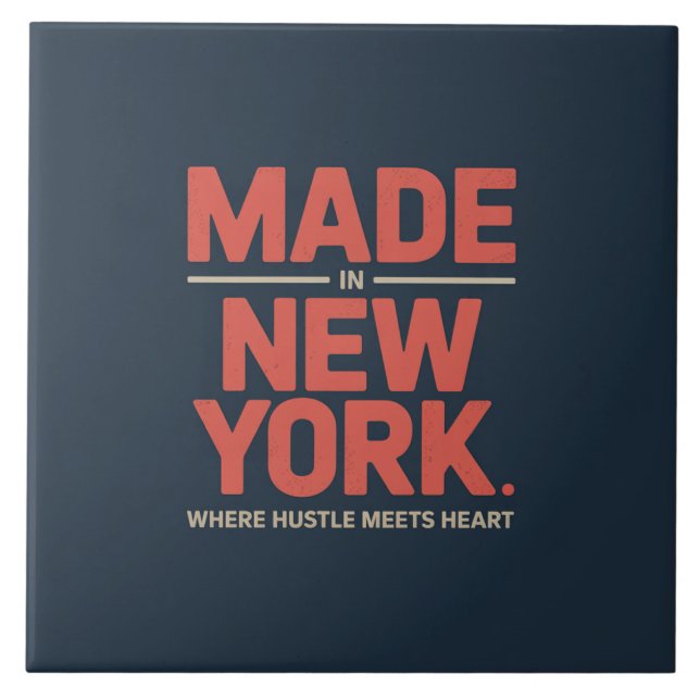 Made in New York Tile (Front)