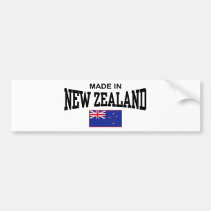 Made In New Zealand Bumper Sticker