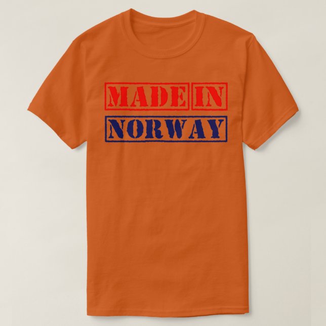 Made in Norway T-Shirt (Design Front)