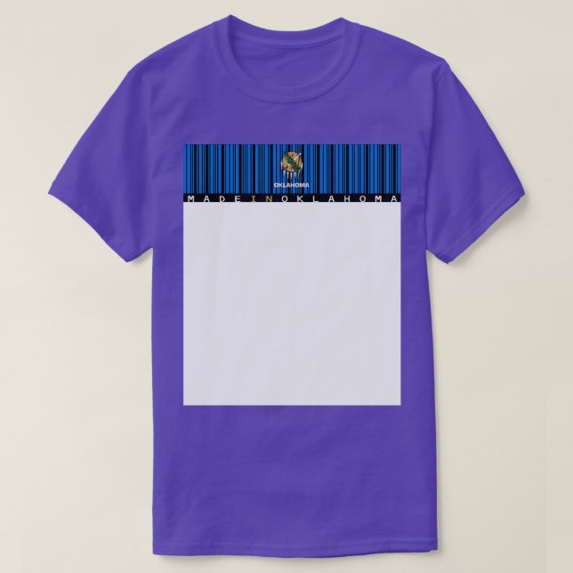 Made in Oklahoma  1 T-Shirt (Design Front)