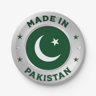 Made In Pakistan Paper Plate