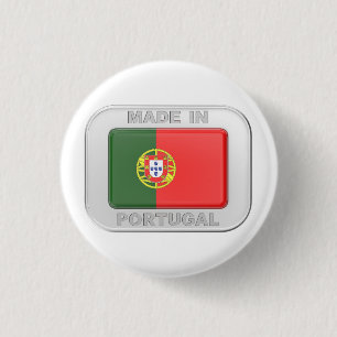Made in Portugal 3 Cm Round Badge