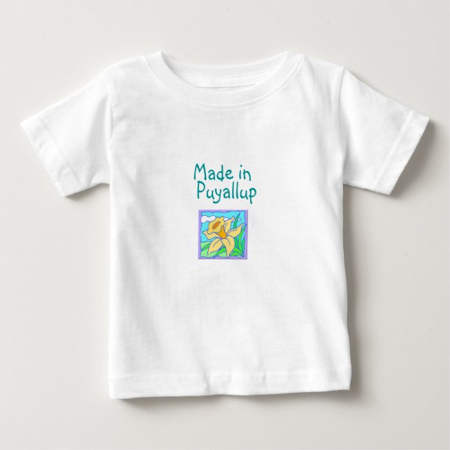 Made in Puyallup Baby T-Shirt (Front)