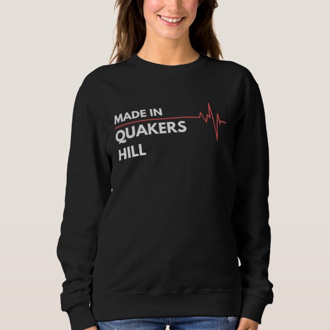 Made In Quakers Hill Australia City Of Birth Homet Sweatshirt (Front)