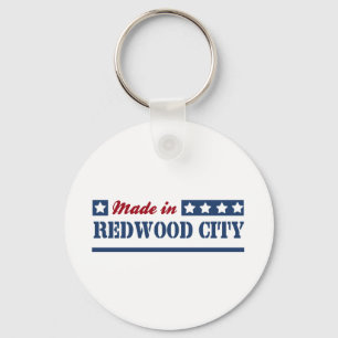 Made in Redwood City Key Ring