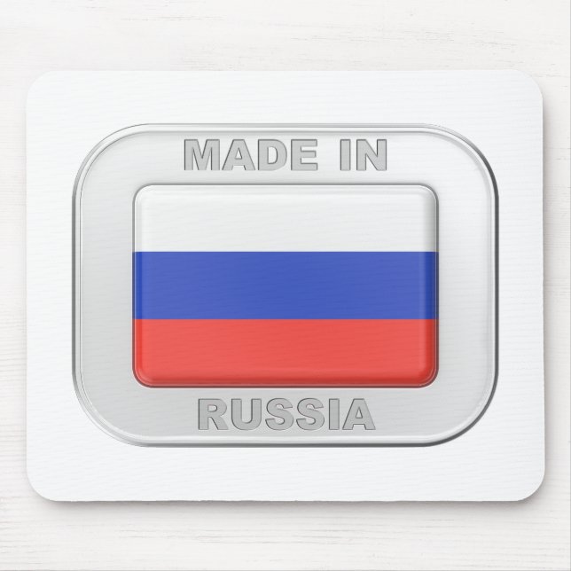 Made in Russia Mouse Pad (Front)