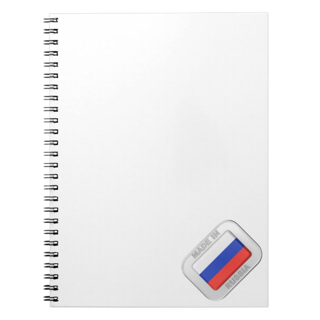 Made in Russia Notebook (Front)