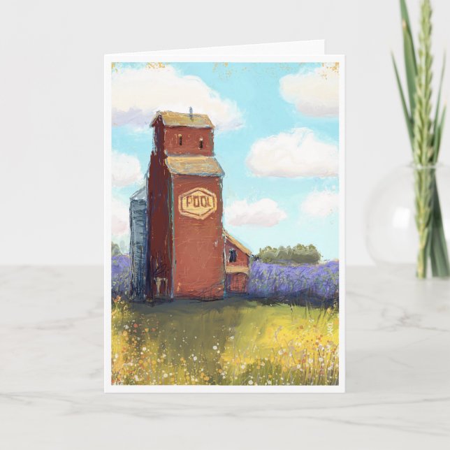 Made in Saskatchewan Thank You Card (Front)