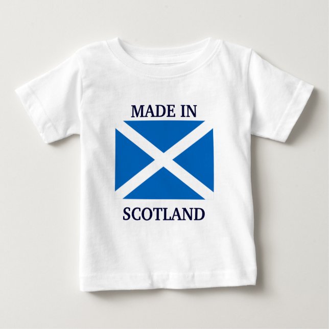 Made in Scotland Baby T-Shirt (Front)