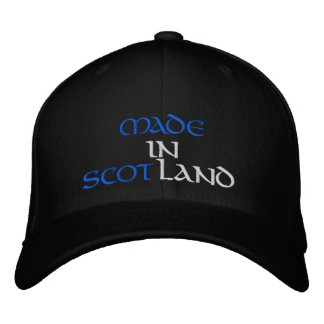 MADE IN SCOTLAND EMBROIDERED HAT