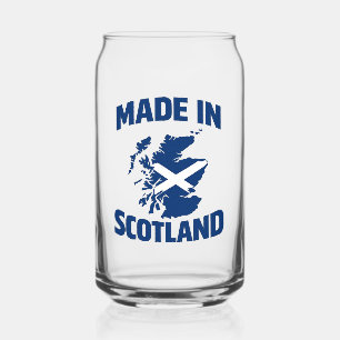Made In Scotland Flag Glass Tumbler