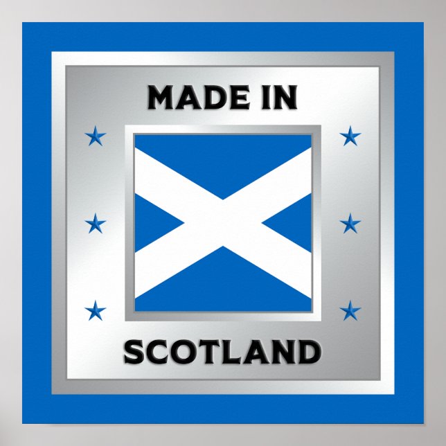 Made In Scotland Poster (Front)