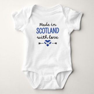 Made in Scotland with Love Baby Bodysuit
