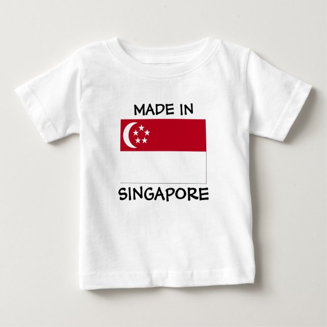 Made in Singapore baby shirt (Front)