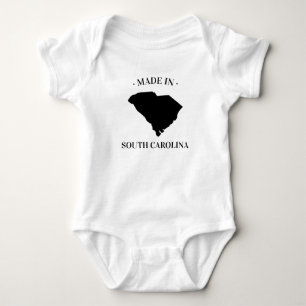Made in South Carolina SC Baby Bodysuit