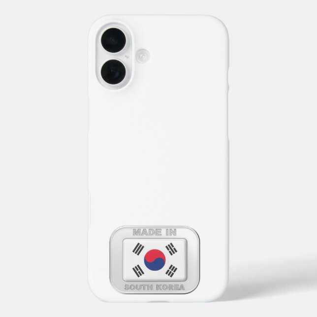 Made in South Korea Case-Mate iPhone Case (Back)