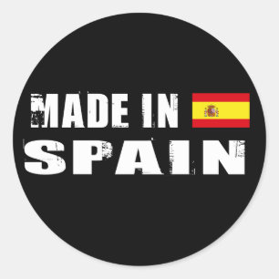 Made in Spain Classic Round Sticker