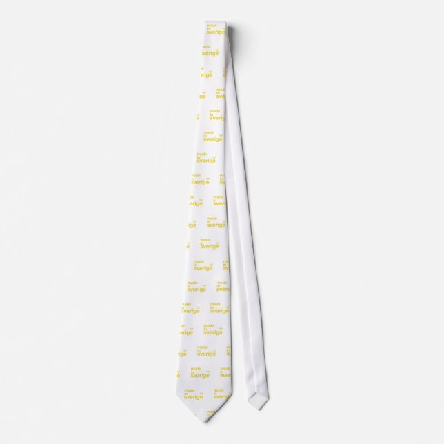 Made in Sweden & Tre Kronor / Three Crowns Tie (Front)