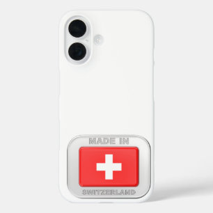 Made in Switzerland iPhone 16 Case