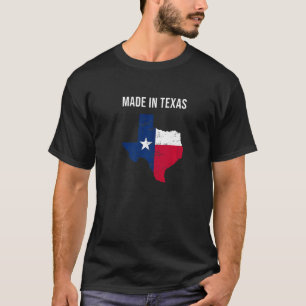 Made In Texas  State Flag T-Shirt