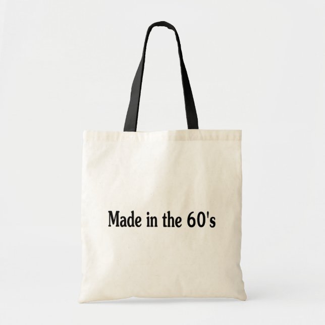 Made In The 60's Tote Bag (Front)