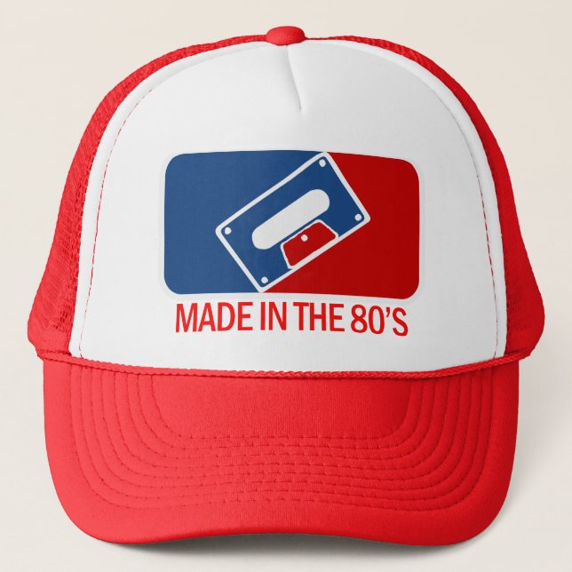 Made in the 80s trucker hat (Front)