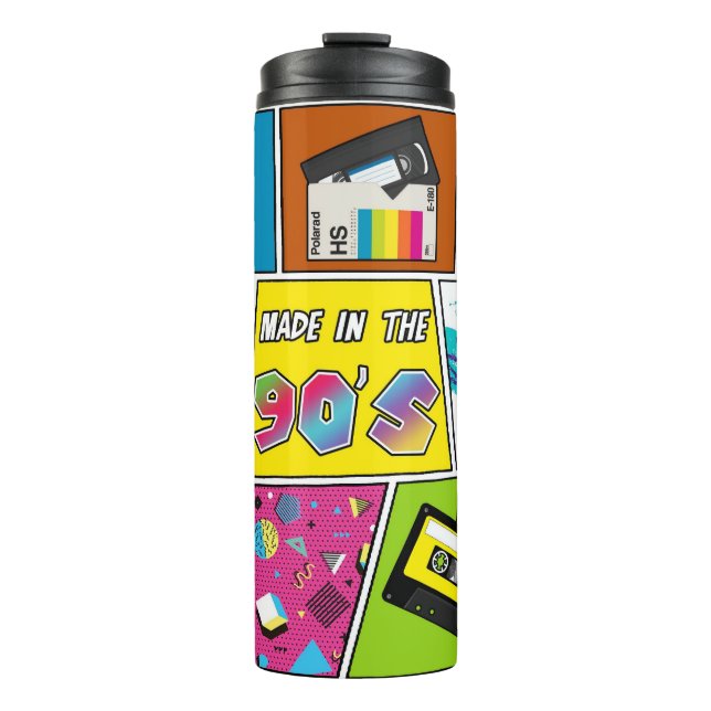 Made in the 90's thermal tumbler (Front)