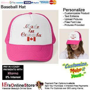 Made in The Canada Trucker Hat