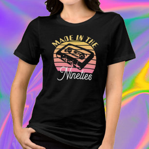 Made In The Nineties Vintage Cassette Tape Tri-Blend Shirt