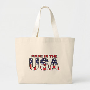 Made in the USA Large Tote Bag